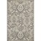 Homeroots 5 ft. 3 in. x 7 ft. 7 in. UV-Treated Polypropylene Grey Area Rug 354067 - alternate 1